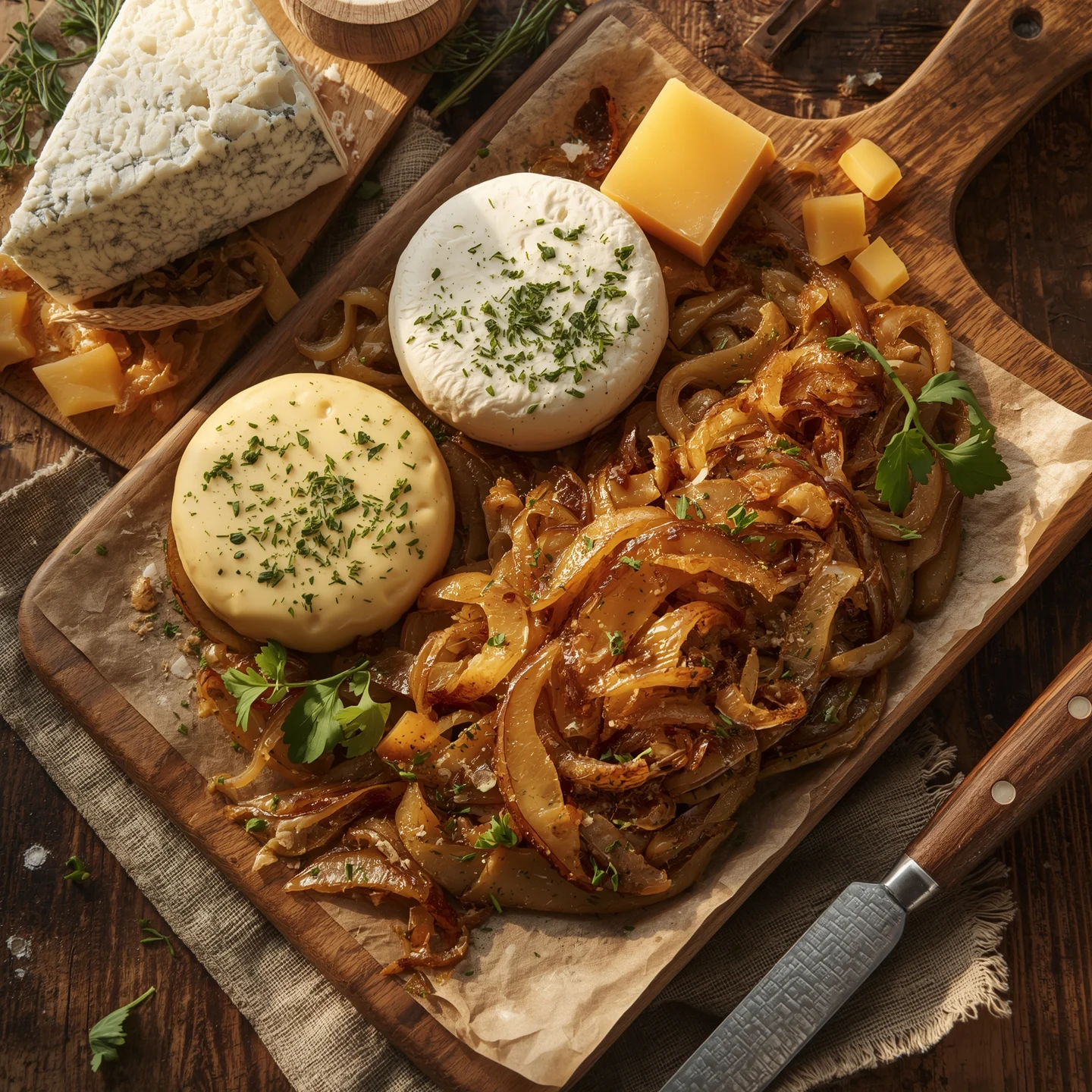 Four Cheese & Onions